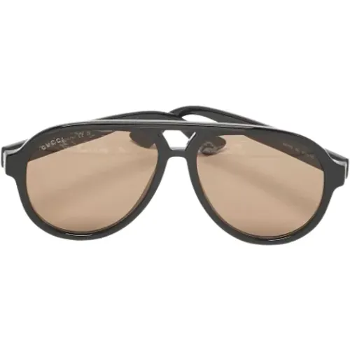 Pre-owned Acetate sunglasses , female, Sizes: ONE SIZE - Gucci Vintage - Modalova