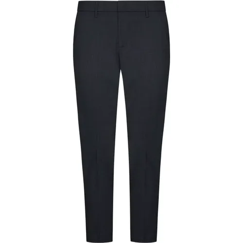 Mens Clothing Trousers Grey Ss24 , male, Sizes: W26, W27, W28, W31, W30, W32 - Dondup - Modalova