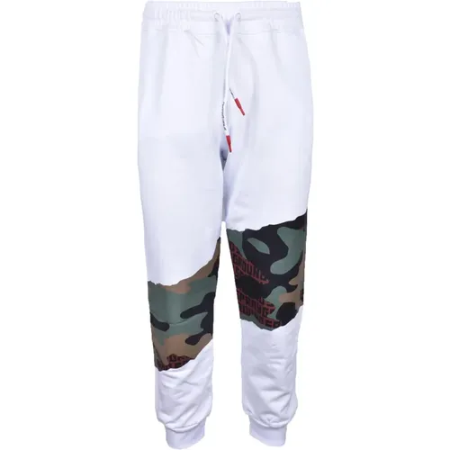 Baumwoll Stylische Hose , Herren, Größe: 2XL - SPRAYGROUND - Modalova