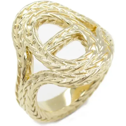 Pre-owned Metal rings , female, Sizes: ONE SIZE - Hermès Vintage - Modalova