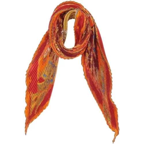 Pre-owned Multicolored Silk Hermès Scarf , female, Sizes: ONE SIZE - Hermès Vintage - Modalova