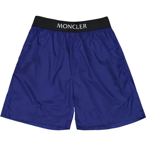 Logo Swim Shorts , male, Sizes: S, M - Moncler - Modalova