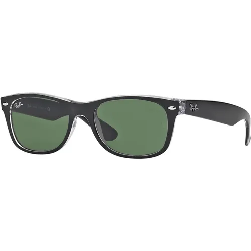 Neue Wayfarer Sonnenbrille Schwarz Grün , Herren, Größe: 55 MM - Ray-Ban - Modalova