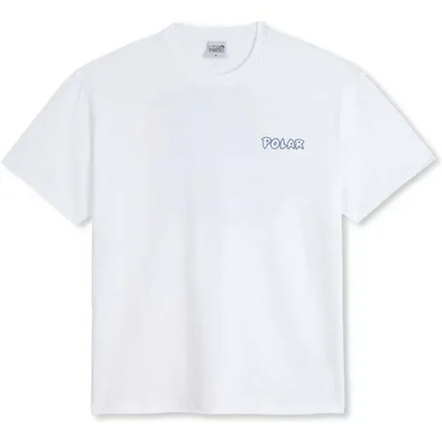 Crash Tee Cotton T-Shirt , male, Sizes: S, M - Polar Skate Co. - Modalova