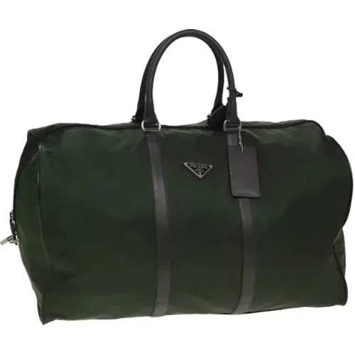 Pre-owned Nylon travel-bags , female, Sizes: ONE SIZE - Prada Vintage - Modalova