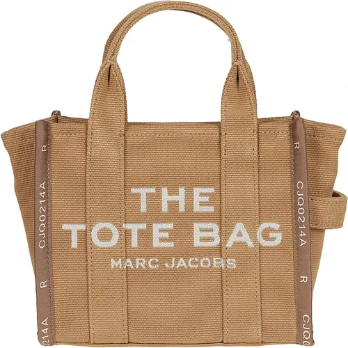 Braune Canvas Mini Reisetasche Shopper - Marc Jacobs - Modalova