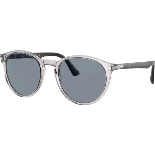 Galleria '900 Sunglasses Grey/Blue , male, Sizes: 52 MM - Persol - Modalova