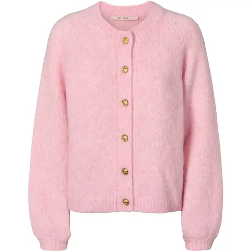 Luxurious Knit Cardigan Rosewater , female, Sizes: XL - RUE de Femme - Modalova