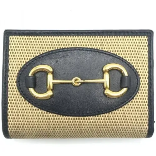 Pre-owned Canvas wallets , female, Sizes: ONE SIZE - Gucci Vintage - Modalova