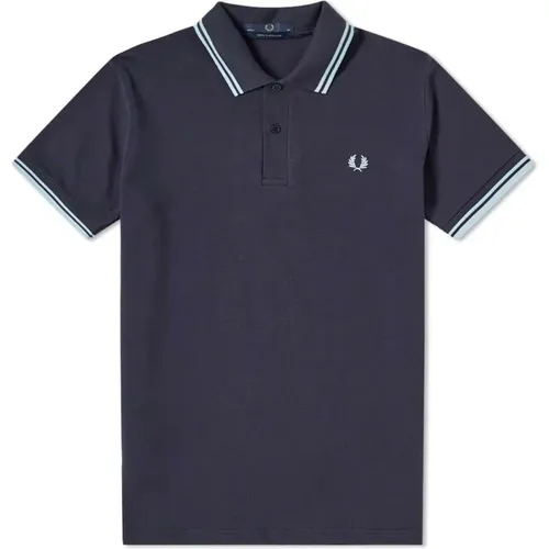 Twin-tipped Polo Shirt , male, Sizes: 2XS, 3XS, XS, 4XS - Fred Perry - Modalova