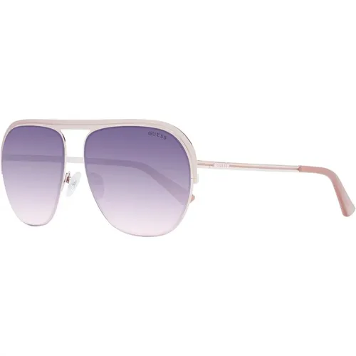 Roségold Aviator Sonnenbrille - Guess - Modalova