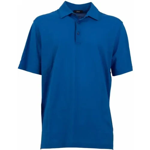 Klassisches Polo Shirt für Männer , Herren, Größe: 2XL - Herno - Modalova