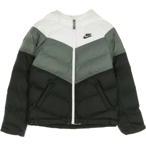 Sportswear Synthetic Fill Jacket White/Black , female, Sizes: S - Nike - Modalova