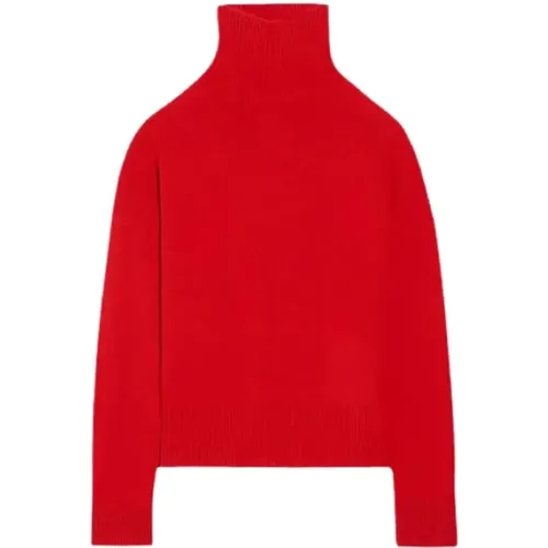 Roter Yakwoll Rollkragenpullover , Damen, Größe: M - Vanessa Bruno - Modalova