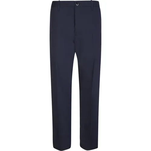 Stylish Slim-fit Trousers , male, Sizes: S - Nine In The Morning - Modalova