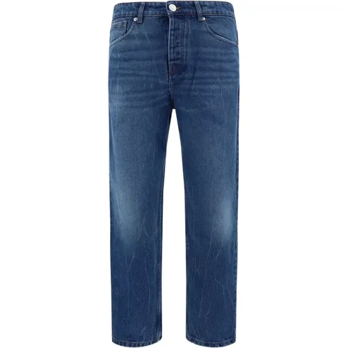 Straight Jeans , male, Sizes: W32, W31, W33, W34, W30 - Ami Paris - Modalova