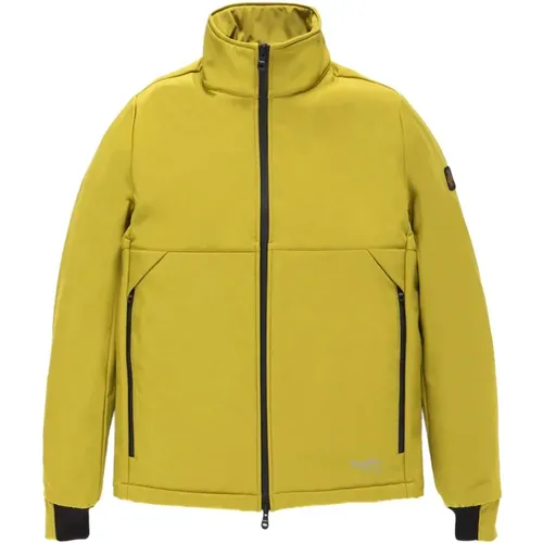 Grüne Nylon Bomberjacke , Herren, Größe: M - RefrigiWear - Modalova