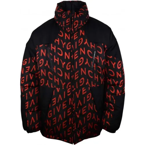 Wendbare Rote und Schwarze Daunenjacke - Givenchy - Modalova