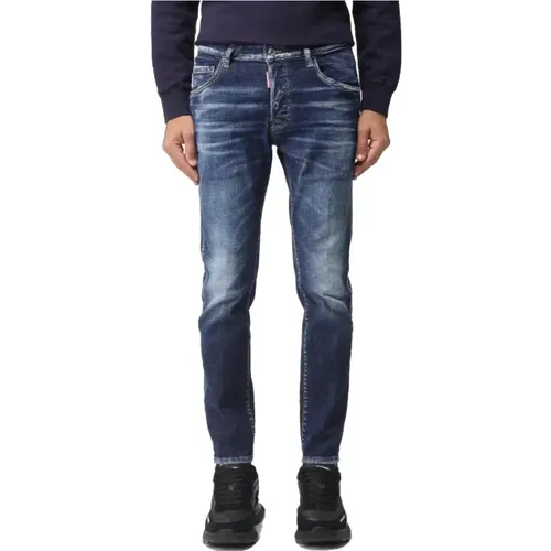 Fashionable Jeans for Men , male, Sizes: M, 2XL - Dsquared2 - Modalova