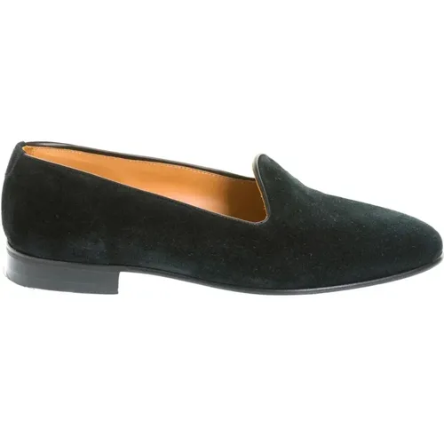 Leather Slip-On Shoes , male, Sizes: 8 UK, 12 UK, 10 UK, 11 UK, 7 UK, 9 UK, 7 1/2 UK - Berwick - Modalova