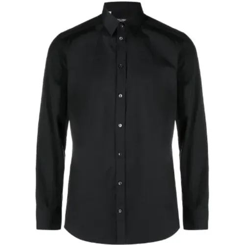 Casual Shirt , male, Sizes: XL, 2XL, 3XL, L, 4XL, M - Dolce & Gabbana - Modalova