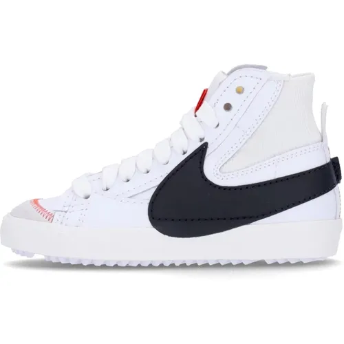 Jumbo High-Top Sneaker /Black , female, Sizes: 7 1/2 UK, 3 UK, 3 1/2 UK, 2 1/2 UK, 5 1/2 UK - Nike - Modalova