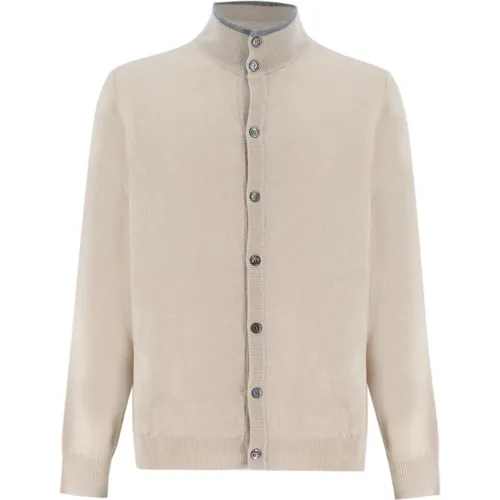 Elegant Button-Up Cardigan Fedeli - Fedeli - Modalova