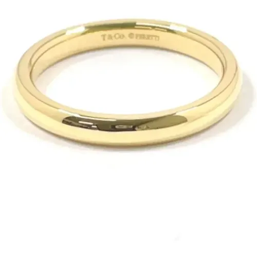 Pre-owned Gold rings , female, Sizes: ONE SIZE - Tiffany & Co. Pre-owned - Modalova