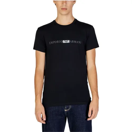 Herren Herbst/Winter T-Shirt und Polo , Herren, Größe: S - Emporio Armani - Modalova