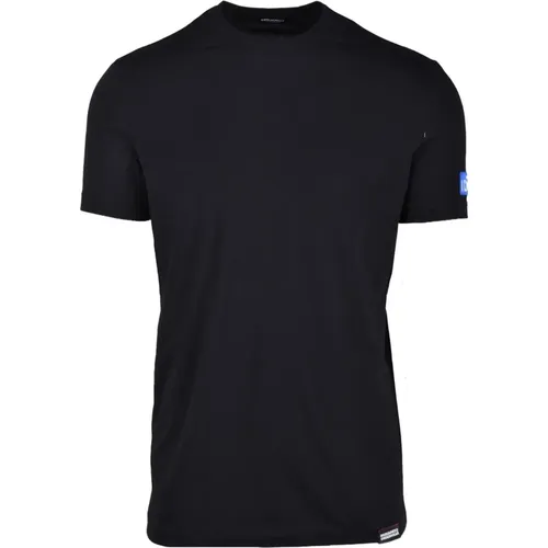 Baumwolle Elastan Unterwäsche T-shirt , Herren, Größe: L - Dsquared2 - Modalova