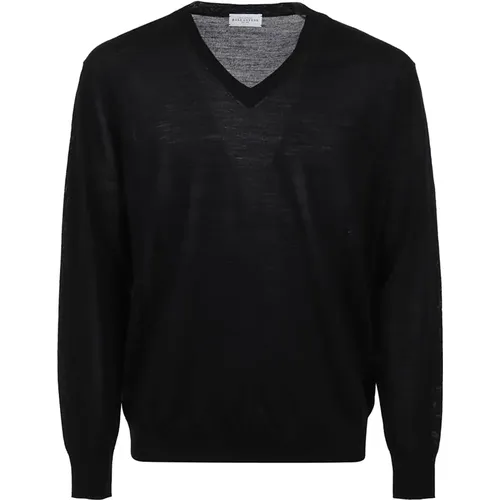 V Neck Pullover , male, Sizes: S - Ballantyne - Modalova