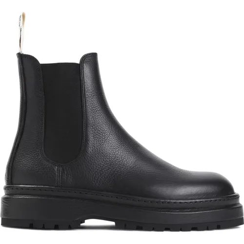 Schwarze Herren Stiefeletten , Herren, Größe: 43 EU - Jacquemus - Modalova