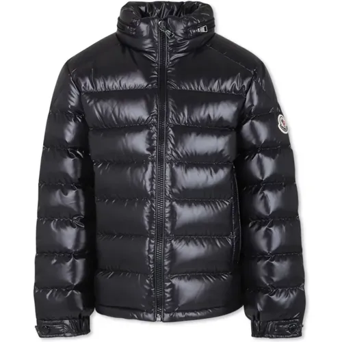 Blaue Puffer Bomberjacke Kinder - Moncler - Modalova