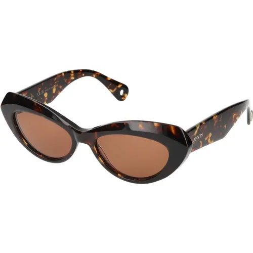 Stylische Sonnenbrille Lnv648S , Damen, Größe: 53 MM - Lanvin - Modalova