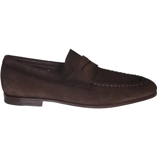 Loafer Shoes for Men , male, Sizes: 9 1/2 UK, 6 1/2 UK, 7 UK, 7 1/2 UK, 10 UK, 8 UK, 9 UK - Santoni - Modalova