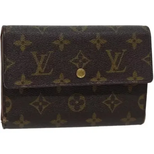 Pre-owned Canvas wallets , female, Sizes: ONE SIZE - Louis Vuitton Vintage - Modalova