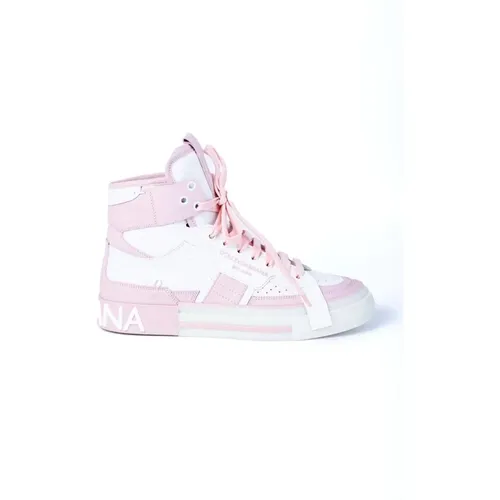 High Boot Sneakers for Women , female, Sizes: 7 UK - Dolce & Gabbana - Modalova