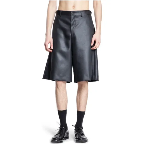 Wide Leg Pants with Belt Holes , male, Sizes: S - Comme des Garçons - Modalova