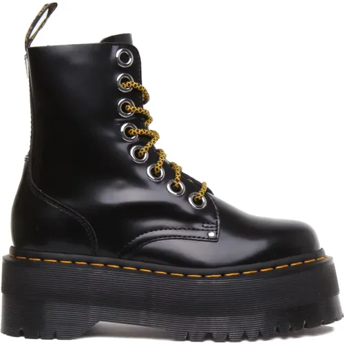 Jadon Max Plateau-Stiefel Schwarz Frauen , Damen, Größe: 36 EU - Dr. Martens - Modalova