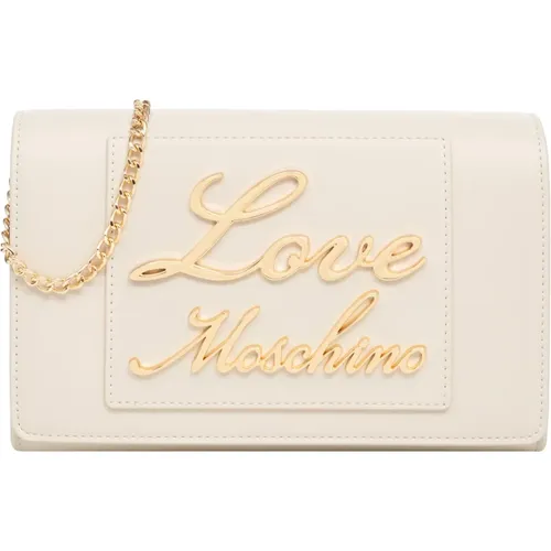 Lovely Love Wallet , female, Sizes: ONE SIZE - Love Moschino - Modalova