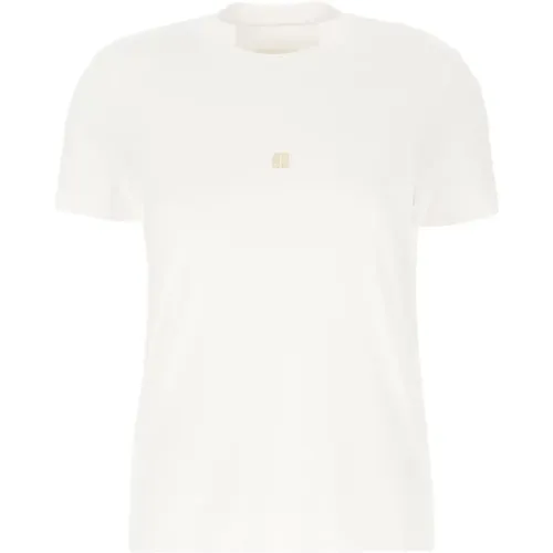 Casual Baumwoll T-Shirt , Damen, Größe: M - Givenchy - Modalova