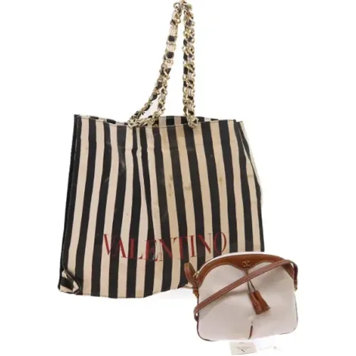 Pre-owned Canvas schultertasche - Valentino Vintage - Modalova