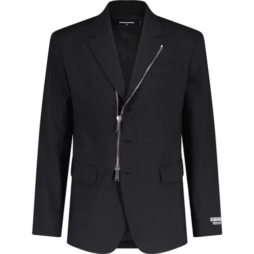 Relaxed Shoulder Jacket , male, Sizes: 2XL, XL - Dsquared2 - Modalova