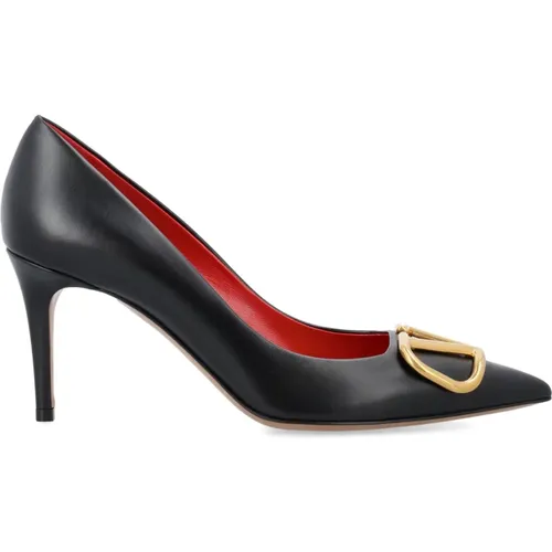 Vlogo Signature Pumps , female, Sizes: 4 1/2 UK, 3 1/2 UK - Valentino Garavani - Modalova