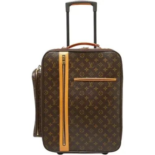 Pre-owned Coated canvas travel-bags , female, Sizes: ONE SIZE - Louis Vuitton Vintage - Modalova