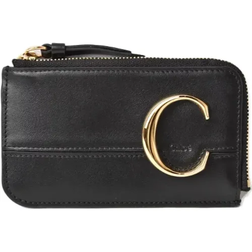 Pre-owned Leather wallets , female, Sizes: ONE SIZE - Chloé Pre-owned - Modalova