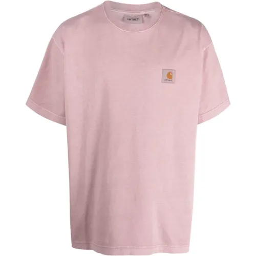 Glassy Vista T-Shirt , male, Sizes: M, L, S - Carhartt WIP - Modalova