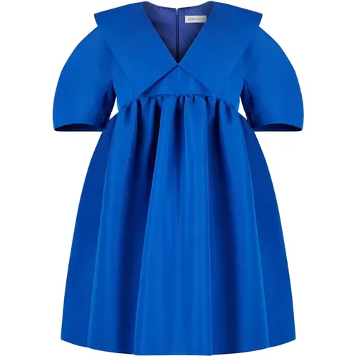 Taffeta Babydoll Dress , female, Sizes: S, 2XS, XS, L, M, 2XL, XL - Nina Ricci - Modalova