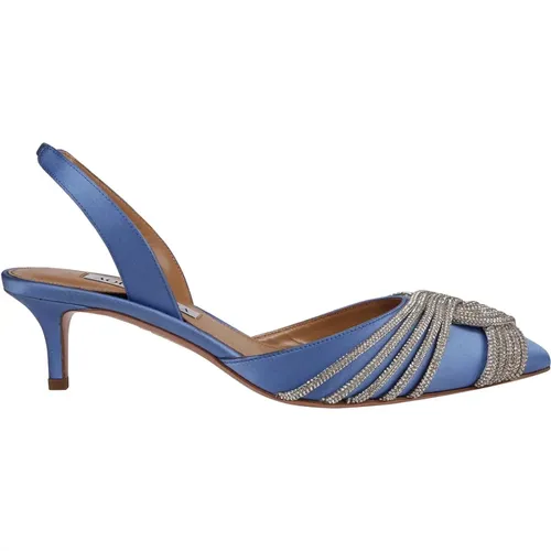 Elegant Slingback Sandals , female, Sizes: 5 UK, 6 UK, 4 UK, 3 UK, 7 UK, 8 UK - Aquazzura - Modalova