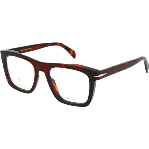 Stylish Optical Glasses DB 7020 , male, Sizes: 53 MM - Eyewear by David Beckham - Modalova